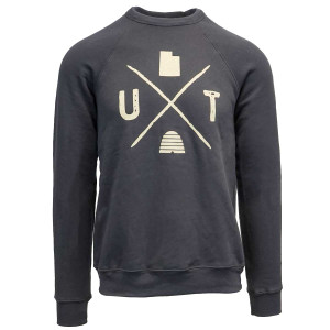 Rustic Utah Logo Crew Sweatshirt